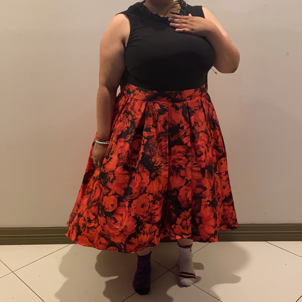 NWT Ignite Evening Floral Dress